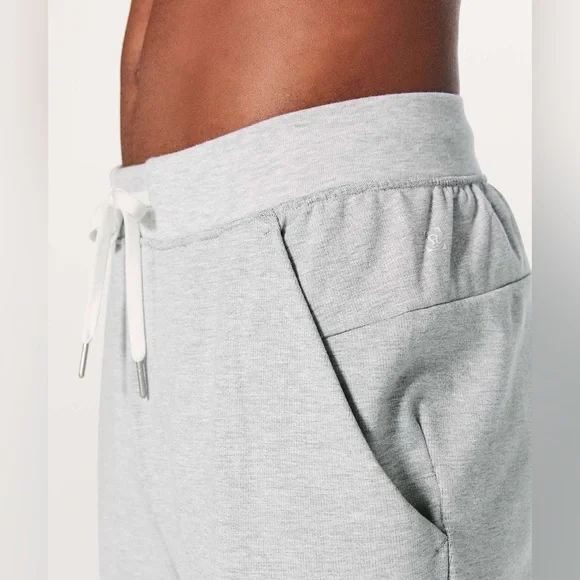 Lululemon City Sweat Jogger Pants *29 Heathered Ultra Light Grey Small